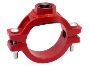 Tee Mechanical Grooved Outlet
